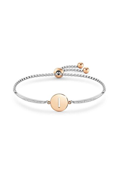 NOMİNATİON Mıllelucı Bracelet In Steel And Cubic Zirconia Letters (009_ı)