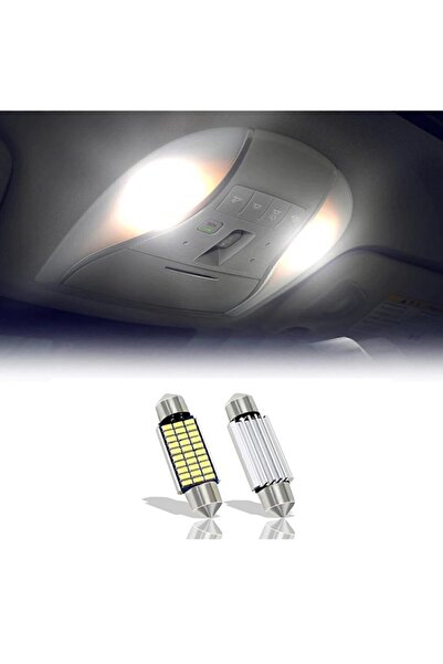 MeyZone Sofit Led Canbus C5w Araç Iç Aydınlatma Plaka Tavan Ampülü Beyaz Led 39mm 30 Led