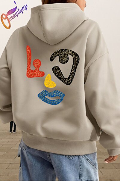 oneagılyazı Hanorac imprimat cu glugă