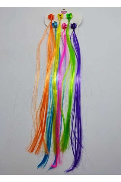 NİLZ Hairpiece Hairpin with 6 Colored Hair