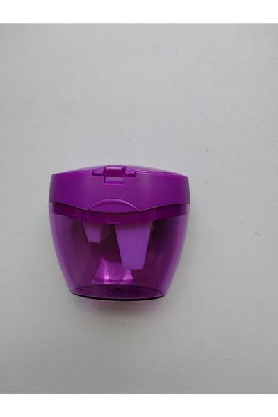 Puti Three Compartment Okra Pencil Sharpener