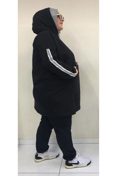 CNG MODA Casual Pattern Oversize Tracksuit Set