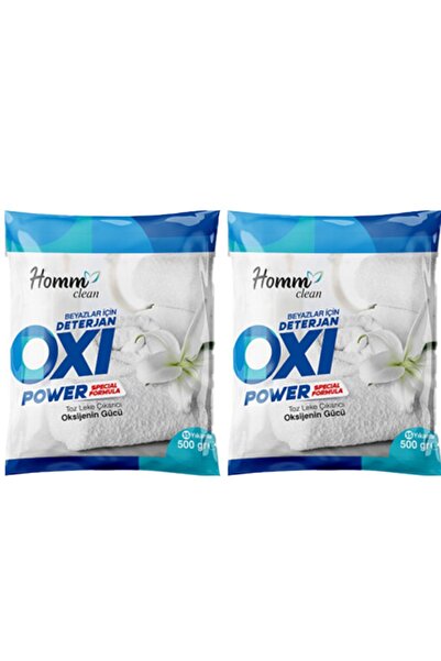 HOMM CLEAN 2li Oxi Power Beyazlar İçin 500 ml