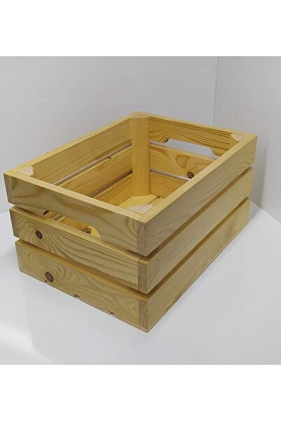 İLTER Kulplu Ahşap Kasa 1