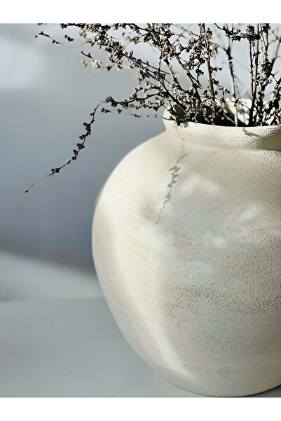 Allegorie.Co Lamee Büyük Göbekli Vazo Dokulu Mat