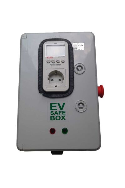 ReparAuto Elektrikli Araç Şarj Istasyonu Korumu Ve Ölçme Panosu 3.5 Kw 16 Amper