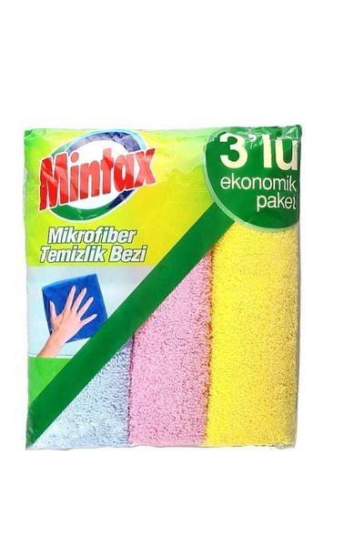 Mintax Microfiber Cleaning Cloth 3-pack