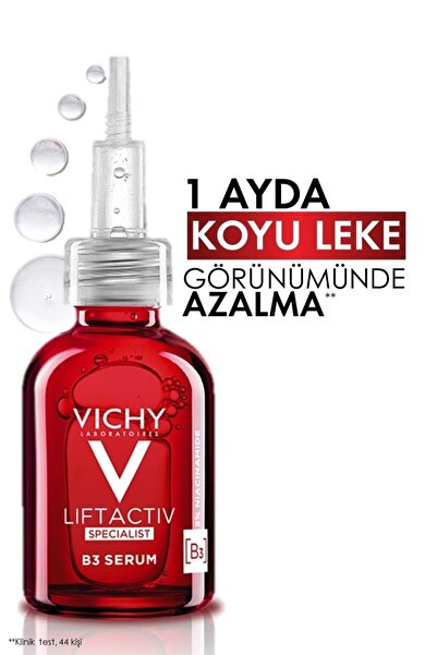 Vichy LİFTACTİV SPECİALİST-B3 KOYU LEKE KARŞITI,CANLANDIRICI,NEMLENDİRİCİ SER...