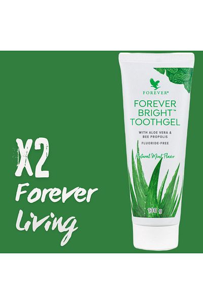 Forever Living Bright Toothpaste - Pack of 2