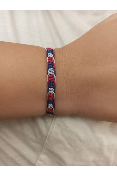 TREND 3 Colored Macrame Braid - Rope Bracelet Set