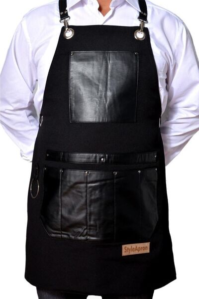 styleapron باريستا كافيه-مطعم-بربربر-كوافور-فندق-مريلة