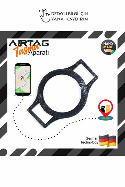 ZOBS Airtag Case Airtag Compatible Cat Dog Leash