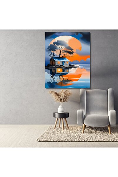 Genel Markalar Sayılarla Boyama Renkli Baskılı Hobi Seti (Çerçeveli) 40x50 cm...