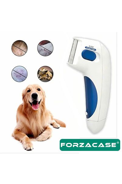 Forzacase Electronic Flea Comb Fringe Opener - for Cats and Dogs - Fc700