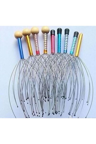 Yerli Nanopro Kafa Masaj Aleti Saç Kafa Kaşıma Teli