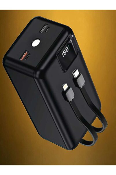Kensa Powerbank 50.000 Mah Yeni Nesil Kendinden Kablolu 22.5 W Hızlı Ve Güçlü Pd