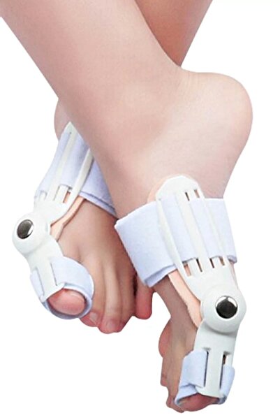 Genel Markalar 1 Adet Ayak Baş Parmak Kemik Düzeltici Halluks Valgus Ayak Bakımı Bunyon Koruyucu Gece Ateli