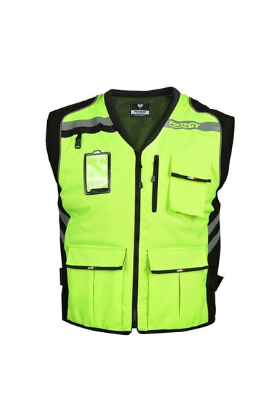 Forte GT Xbyc 1188 Motorcycle Reflective Vest with 3Pcs Cargo Pockets Windproof