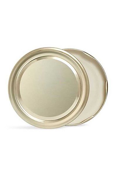 Paşabahçe Gold Lid 63 Mm Glass Jar Lid 20 Pieces Suitable Model 210 Cc 370 Cc 340 Cc