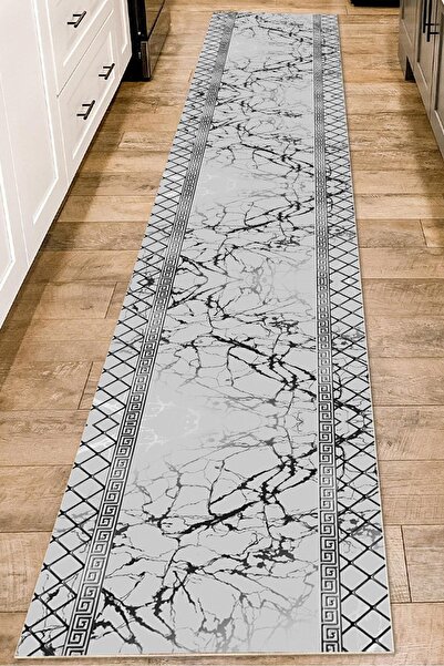 Bir Aksesuar Dijital Baskı Kaymaz Taban Yıkanabilir Kesme Koridor Mutfak Ve O...