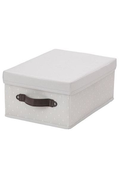 IKEA Bladdrare Box with Lid, Gray