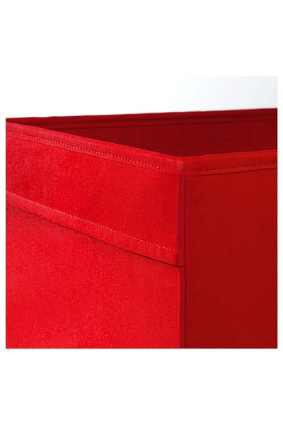 IKEA Drena Red Multi-Purpose Organizer Box 33x38x33 Cm