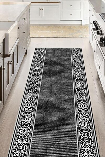 Bir Aksesuar Dijital Baskı Kaymaz Taban Yıkanabilir Kesme Koridor Mutfak Ve O...