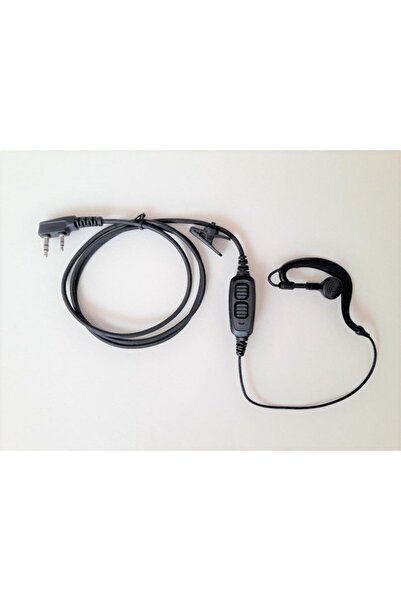 BAOFENG Uv82 Uv-82 Için Çift Jaklı Çift Mandal Kulaktan Düşmeyen Telsiz Kulaklık