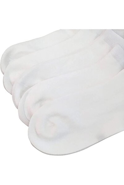 myprem socks White Cotton Ankle Length Socks 5pcs