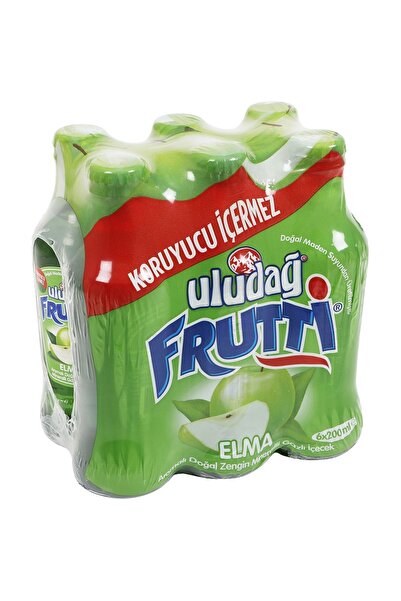 Uludağ Uludağ Frutti Elma 6X200 Ml