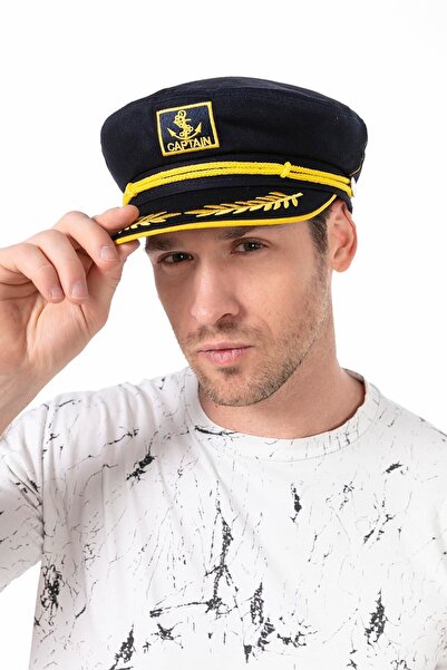FELLMENS Captain Sailor Navy Blue Hat