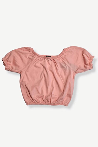 Cloise Κοριτσίστικο μπλουζάκι με βολάν σολομού