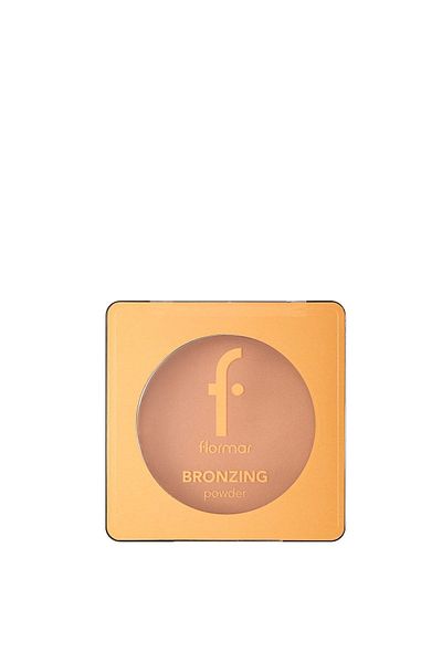 Flormar Intense Pigmented Sparkling Bronzer - Bronzing Powder - 002 Rose Gold -8682536053396
