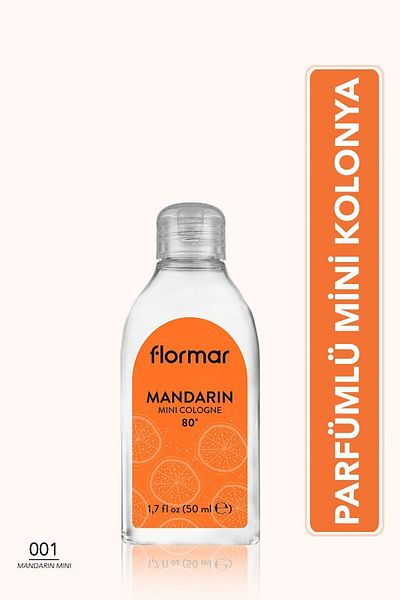 Flormar Tangerine Scented Cleansing & Refreshing Mini Cologne