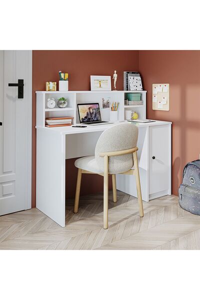 ROOMART Paris Çalışma Masası , Çocuk Çalışma Masası, Ofis Masası, Bilgisayar Masası 120 Cm