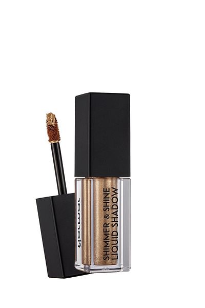 Flormar Liquid Eyeshadow - Shimmer & Shine Liquid Shadow 003 - Ambitious Gold