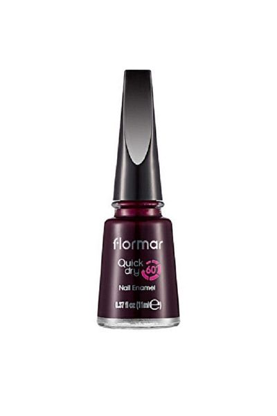 Flormar Oje - Quick Dry Nail Enamel Qd21 Blackstar Red 34000009-qd21