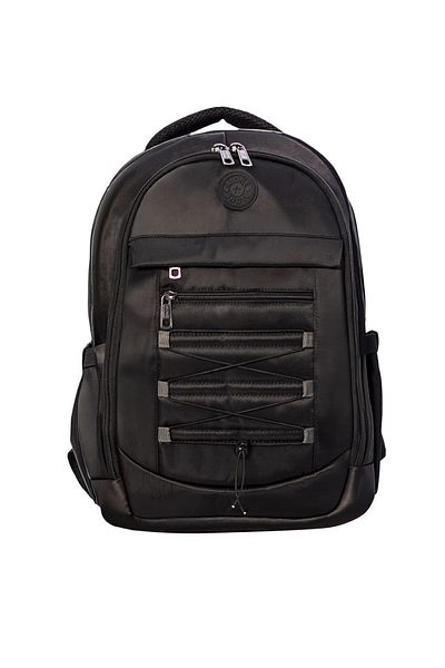 Alone 7509 Model Black School Backpack - Waterproof Unisex Fabric