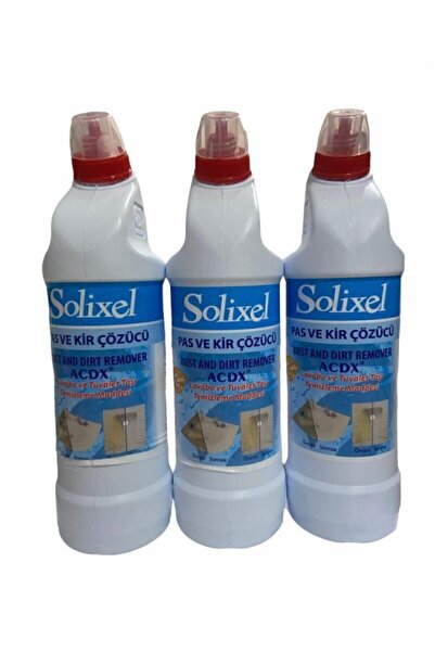 Genel Markalar Solixel Tuvalet Lavabo Temizleyici 950 Ml X 3 Adet