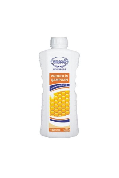 Ersağ Propolis Shampoo - 1000ml, Normal and Oily Hair