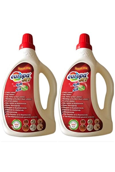 europa JET Konsantre Çok Amaçlı Deterjan 2 Adet 2kg