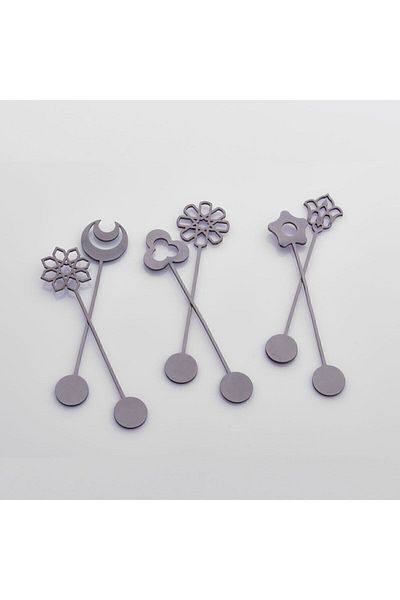KORKMAZ 6-Piece Tea Spoon Set