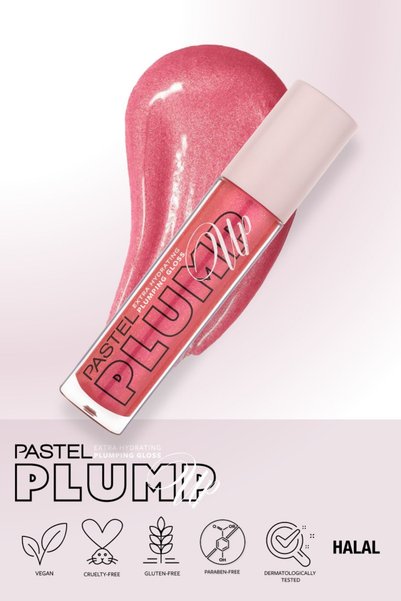 Pastel Extra Hydrating Plumping Gloss - Plumping Lip Gloss 206 Chic + 202 Loverdose