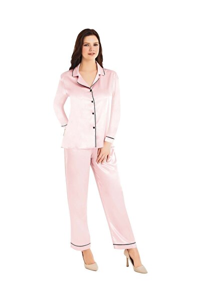 MOONGIRL KADIN SATEN PİJAMA TAKIM