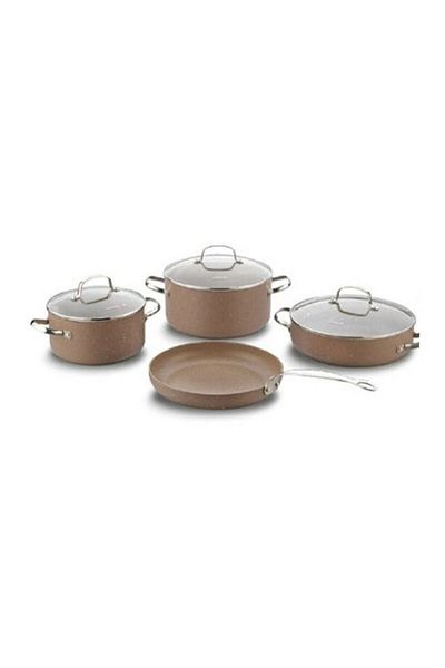 KORKMAZ Browni Plus 7 Piece Cookware Set A1287