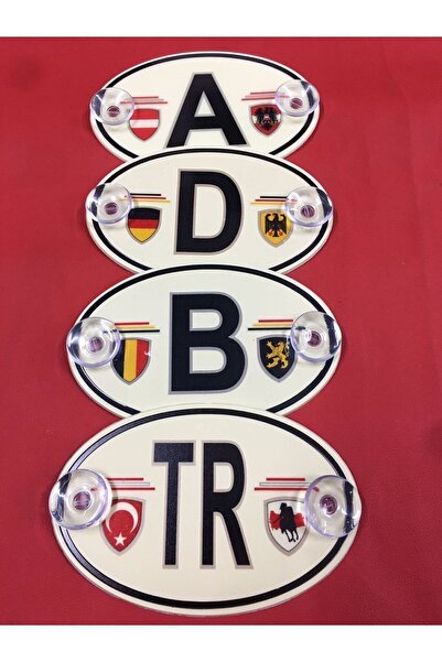 otopaspascım Pleksi Vantuzlu Arma Set - Etiketçilere Özel Vantuzlu Pleksi Arma Seti (4 Adet)