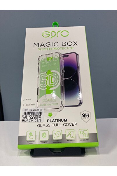 EPRO MAGİC BOX KIRILMAZ CAM 5D İPHONE 14 PRO