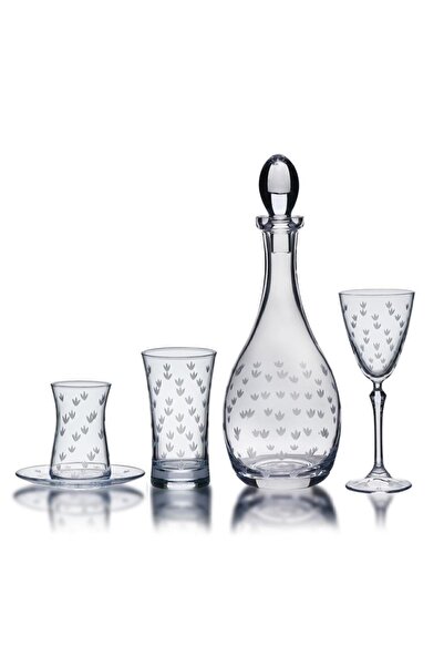 KORKMAZ Lalezar 49 Parça Bardak Seti A9234