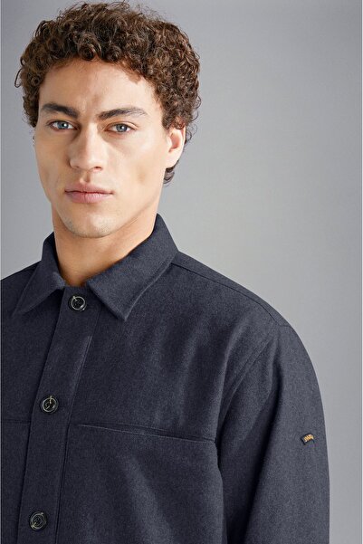 PAUL&SHARK MEN'S WOOLLEN OVERSHIRT