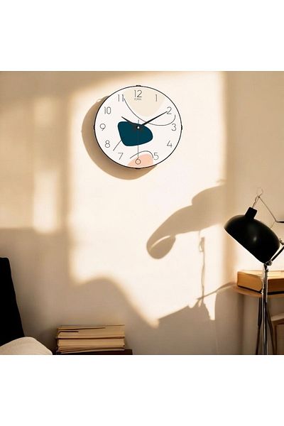 Muyika Design Muyika Colo Bombe Real Glass Silent Mechanism 36cm Wall Clock Pds-36